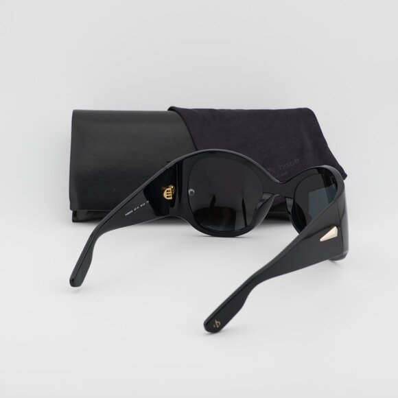 Rag & Bone RNB6004/S 0807 IR Butterfly Sunglasses - Black/Smoke - Picture 8 of 8